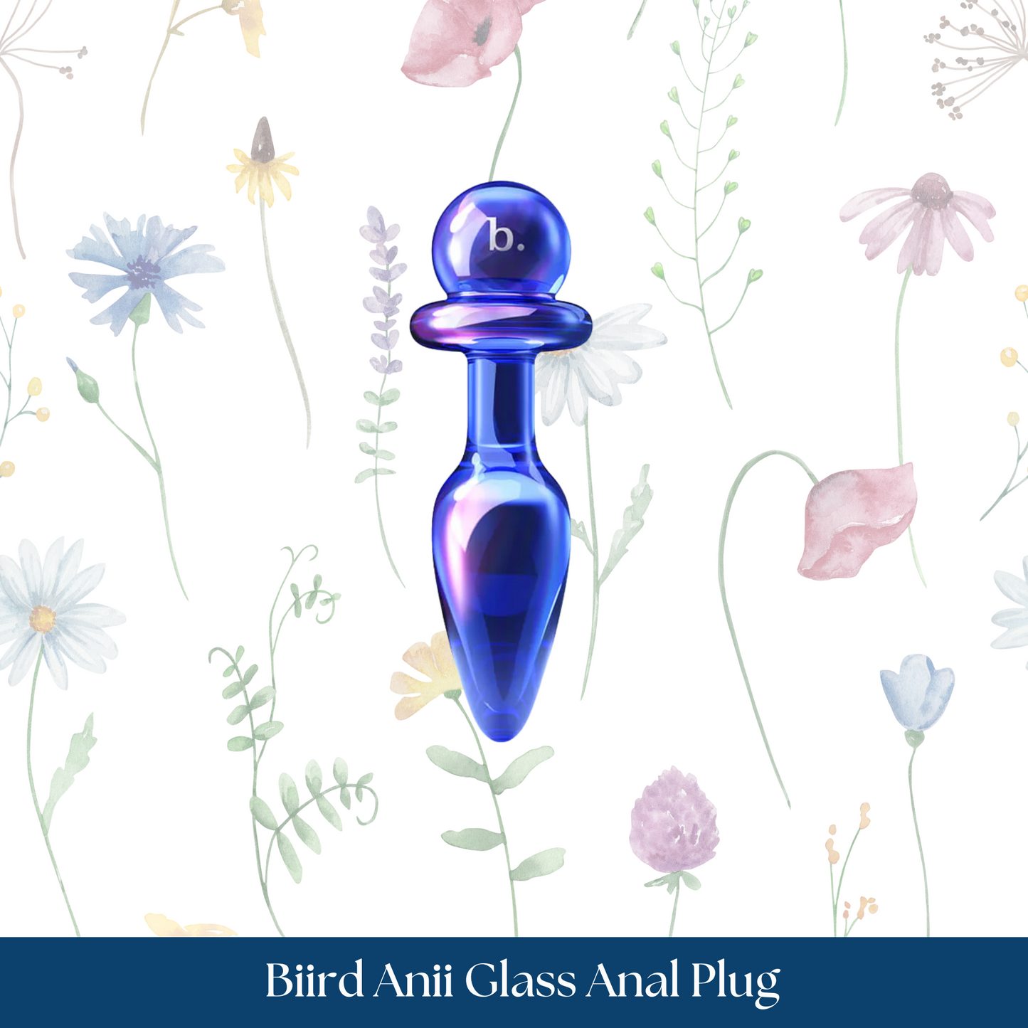 Biird Anii Glass Anal Plug