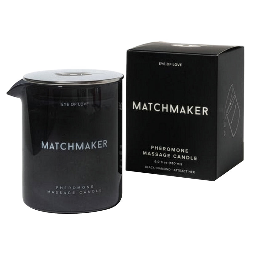 Eye of Love Matchmaker Black Diamond Massage Candle - Attract Her