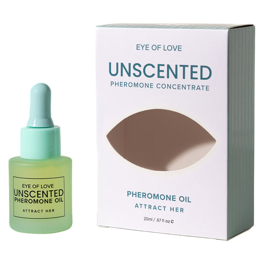 Eye of Love Pheromone Unscented Parfum Oil Additive - Attract Her