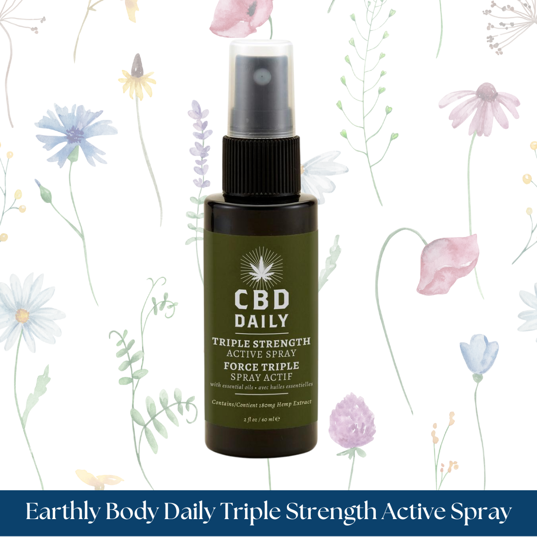 Earthly Body Daily Triple Strength Active 180mg Spray