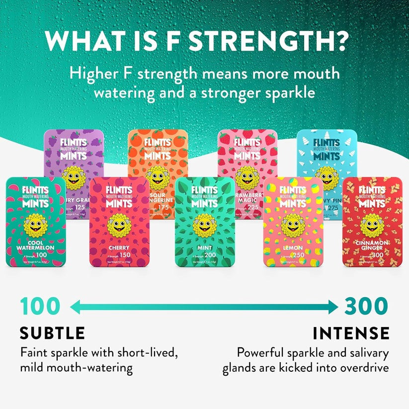Flintts Mints Mouthwatering Sugar-Free Breath Mints