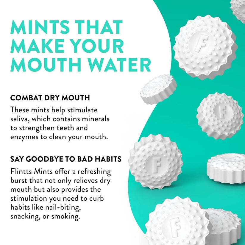 Flintts Mints Mouthwatering Sugar-Free Breath Mints