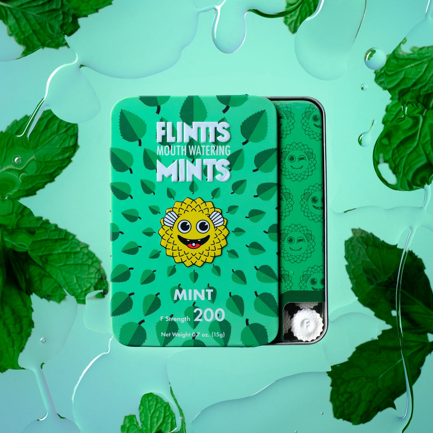 Flintts Mints Mouthwatering Sugar-Free Breath Mints