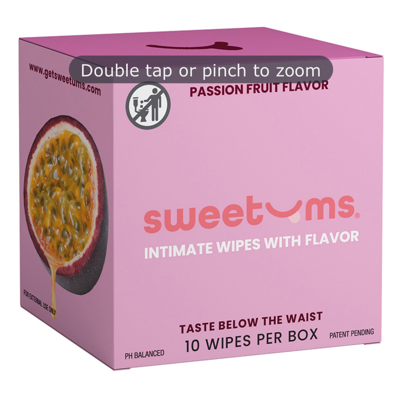 Sweetums Flavored Wipes