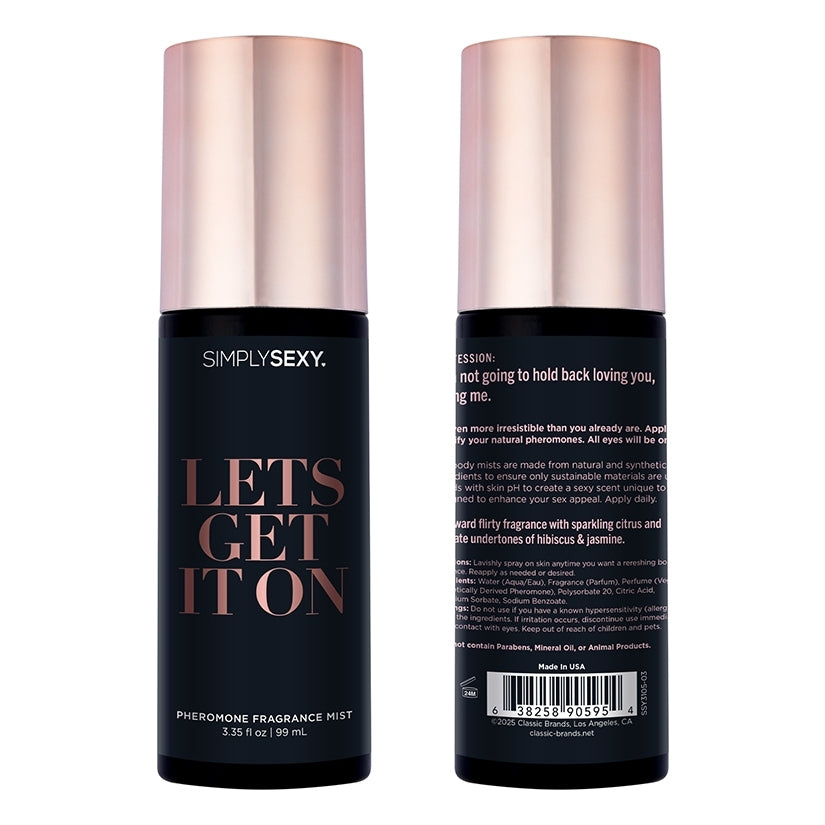 Simply Sexy Pheromone Fragrance Mist