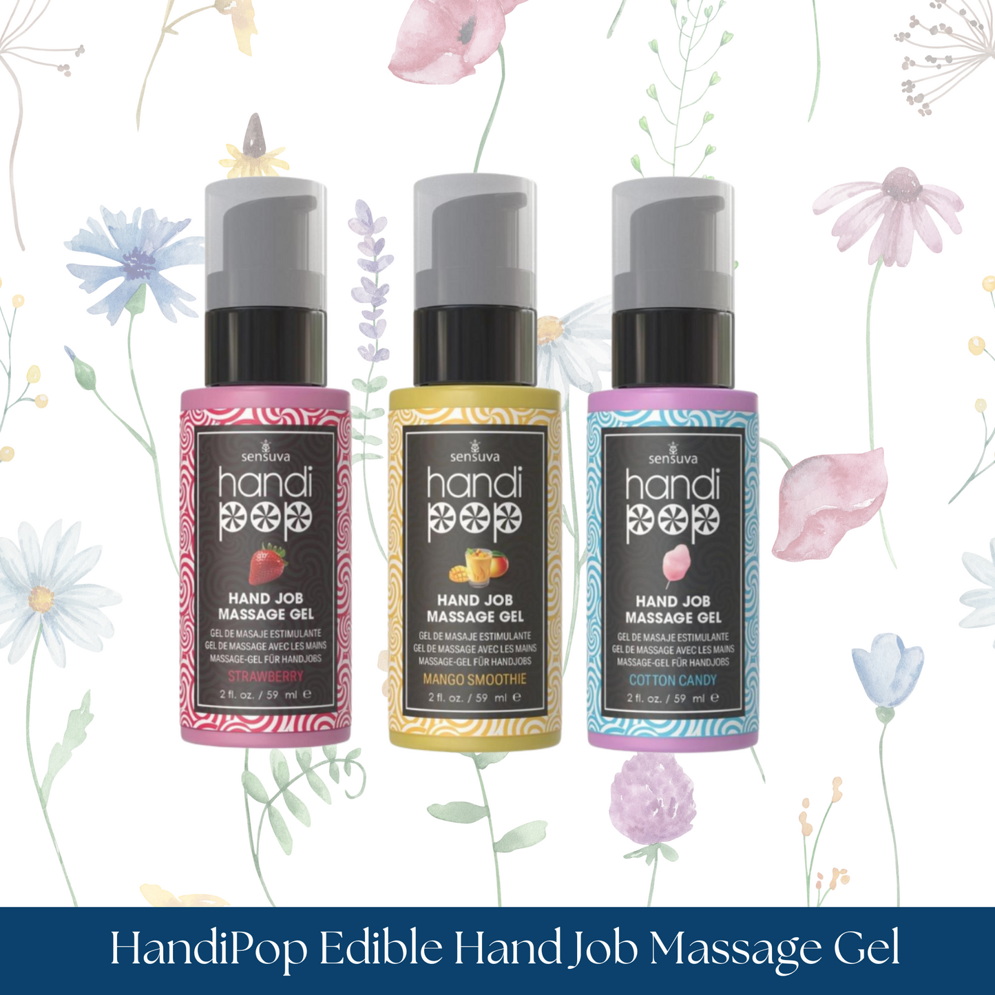 HandiPop Edible Hand Job Massage Gel