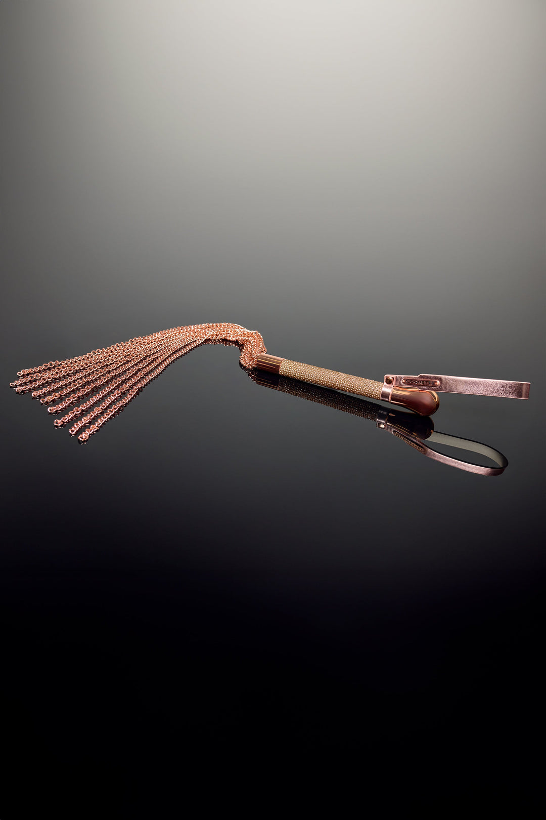 Rhinestone and Chain Whip