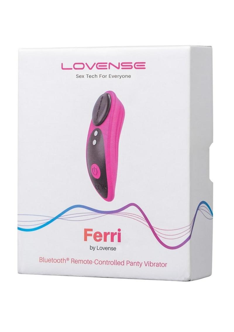 Lovense Ferri App Compatible Silicone Panty Vibe