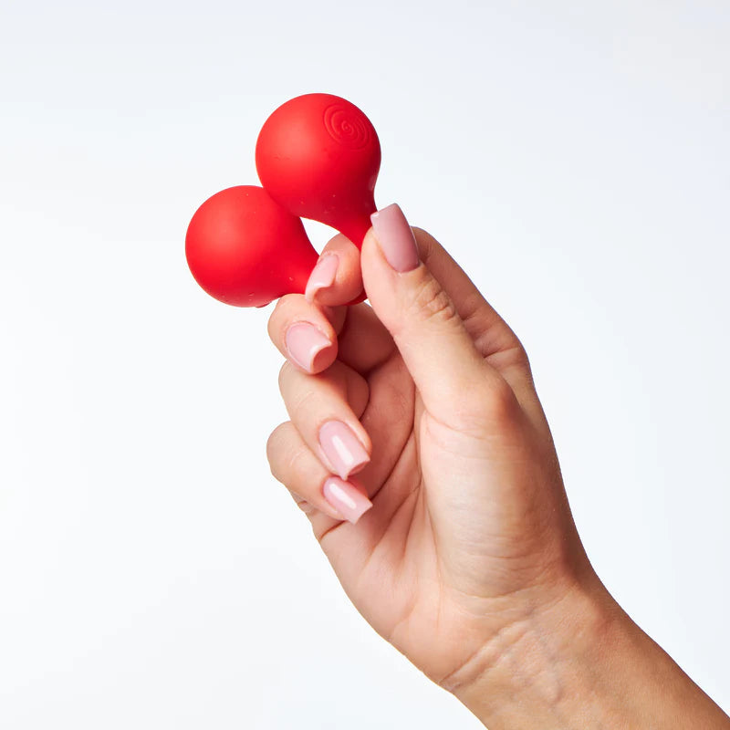SVibe Snail Twinn Finger Vibrator Cherry (No App)