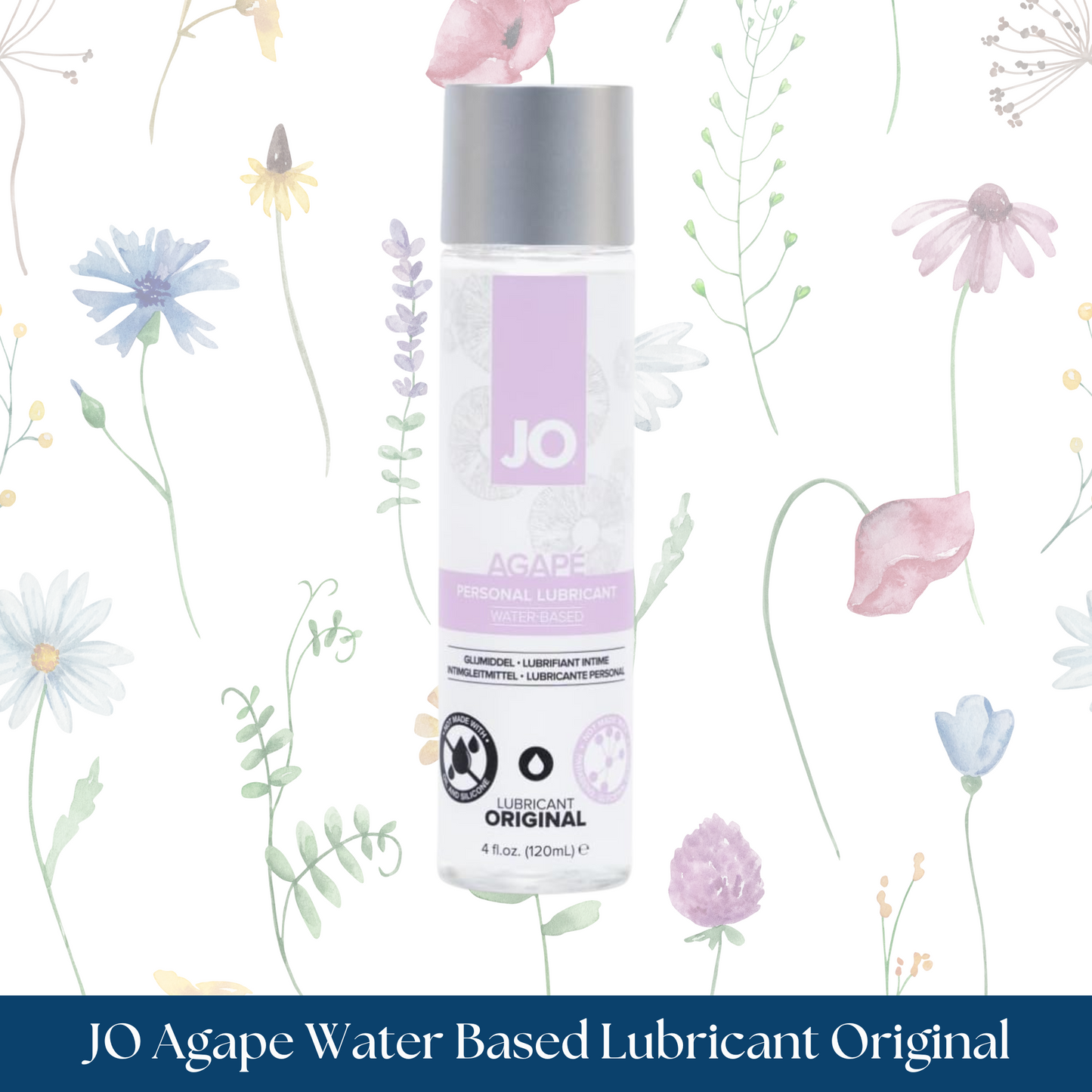 JO Agape Water Based Lubricant Original 4oz
