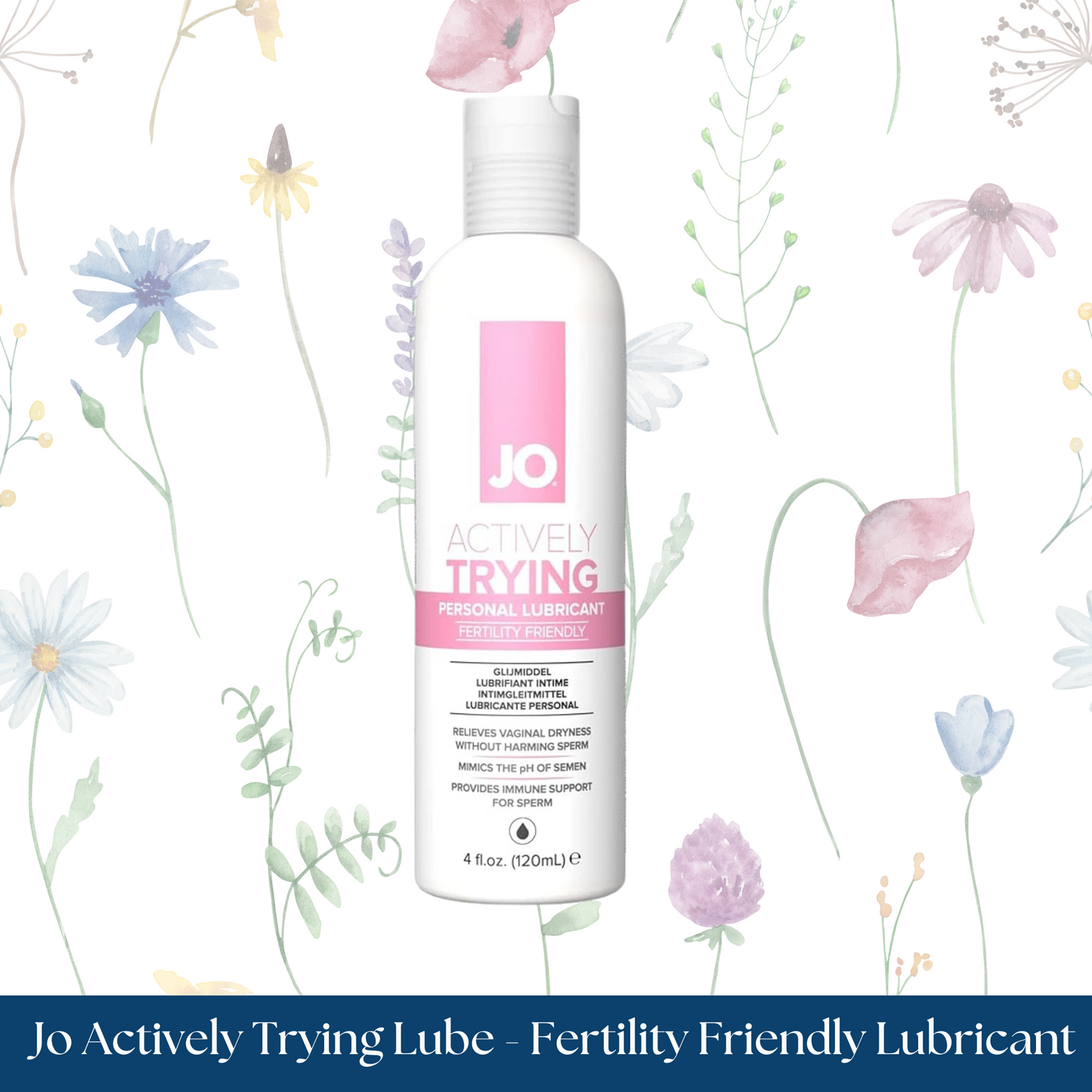 Jo Actively Trying Lube - Fertility Friendly Lubricant