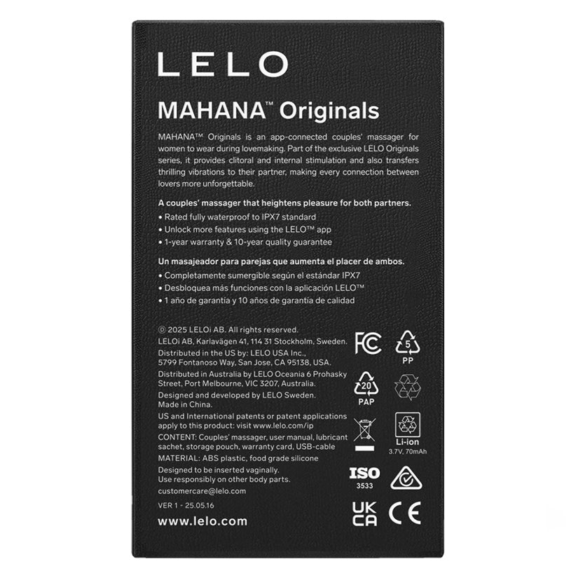 Lelo Originals Mahana