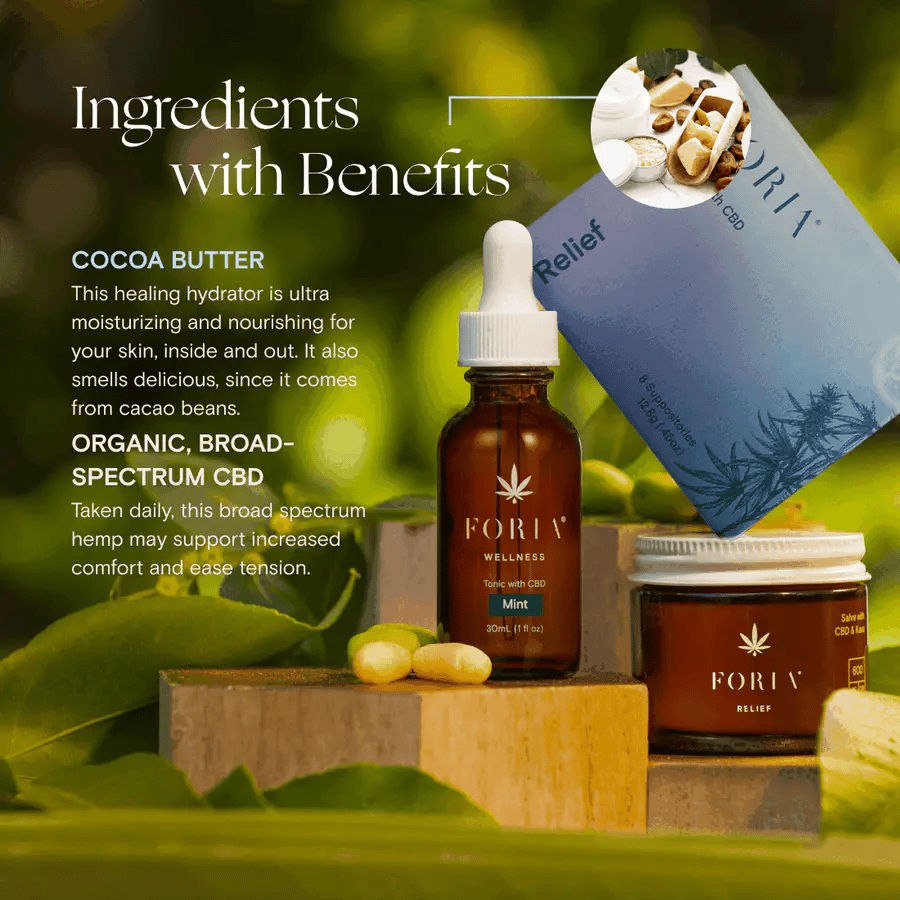 Foria Relief Melts with CBD