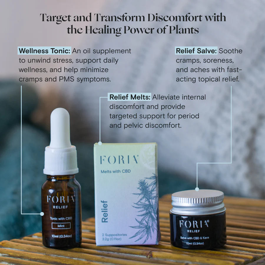 Foria Relief Melts with CBD