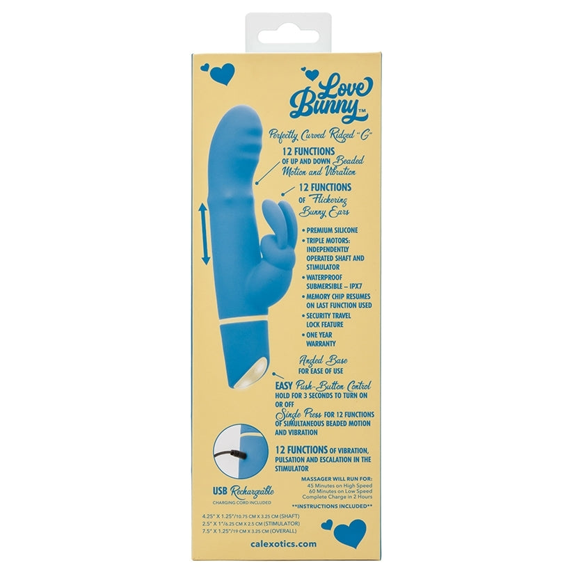 Love Bunny Beaded “G” Bunny