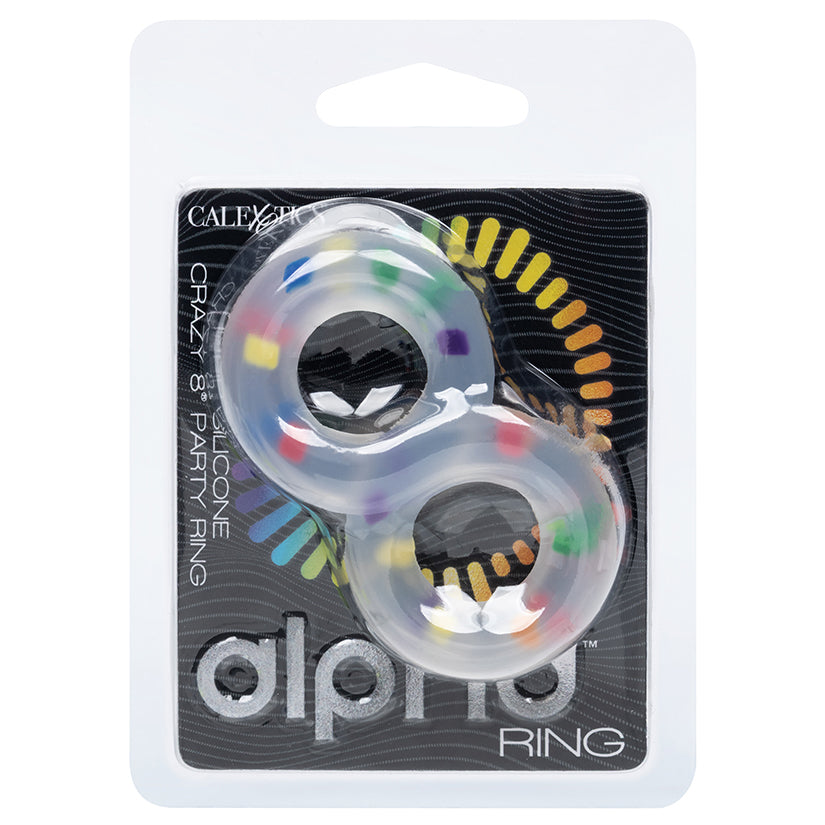 Alpha Liquid Silicone Crazy 8 Party Ring