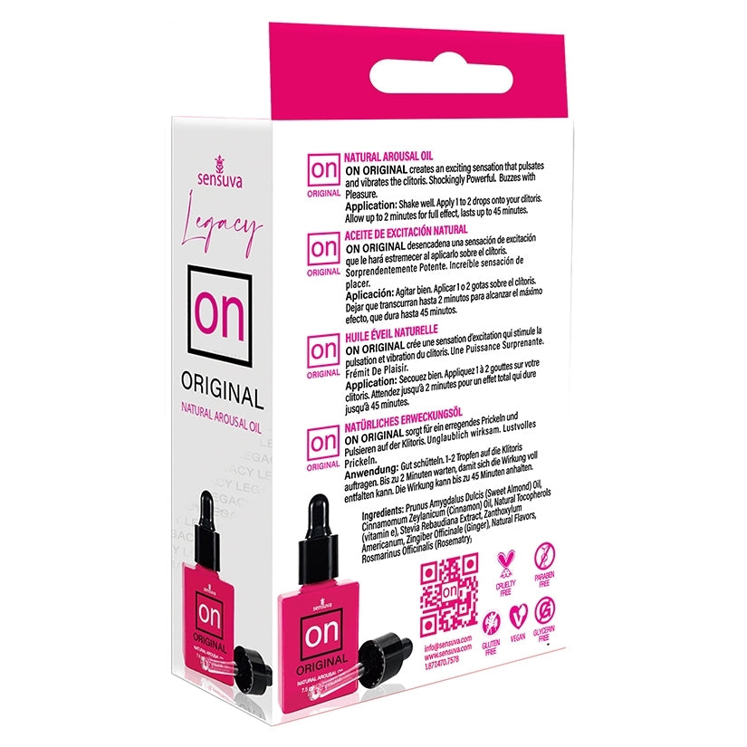 Sensuva ON Legacy Original Arousal Oil