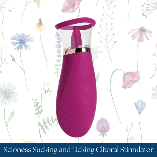 Scioness Sucking and Licking Clitoral Stimulator