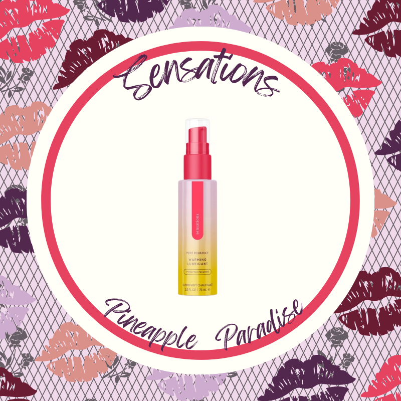 Sensations - Warming Lubricant - Pineapple Paradise - 2 Left