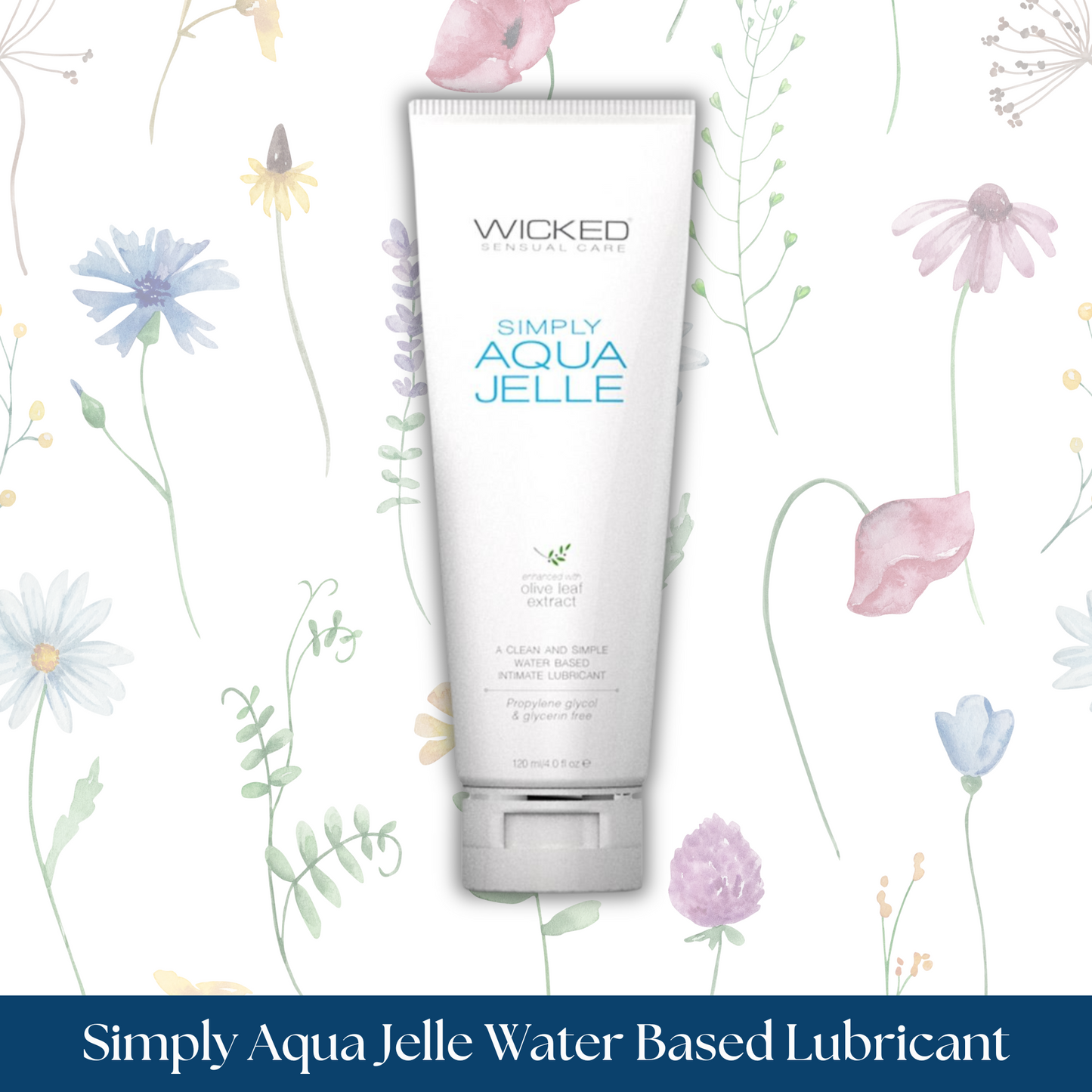 Simply Aqua Jelle Water Based Lubricant