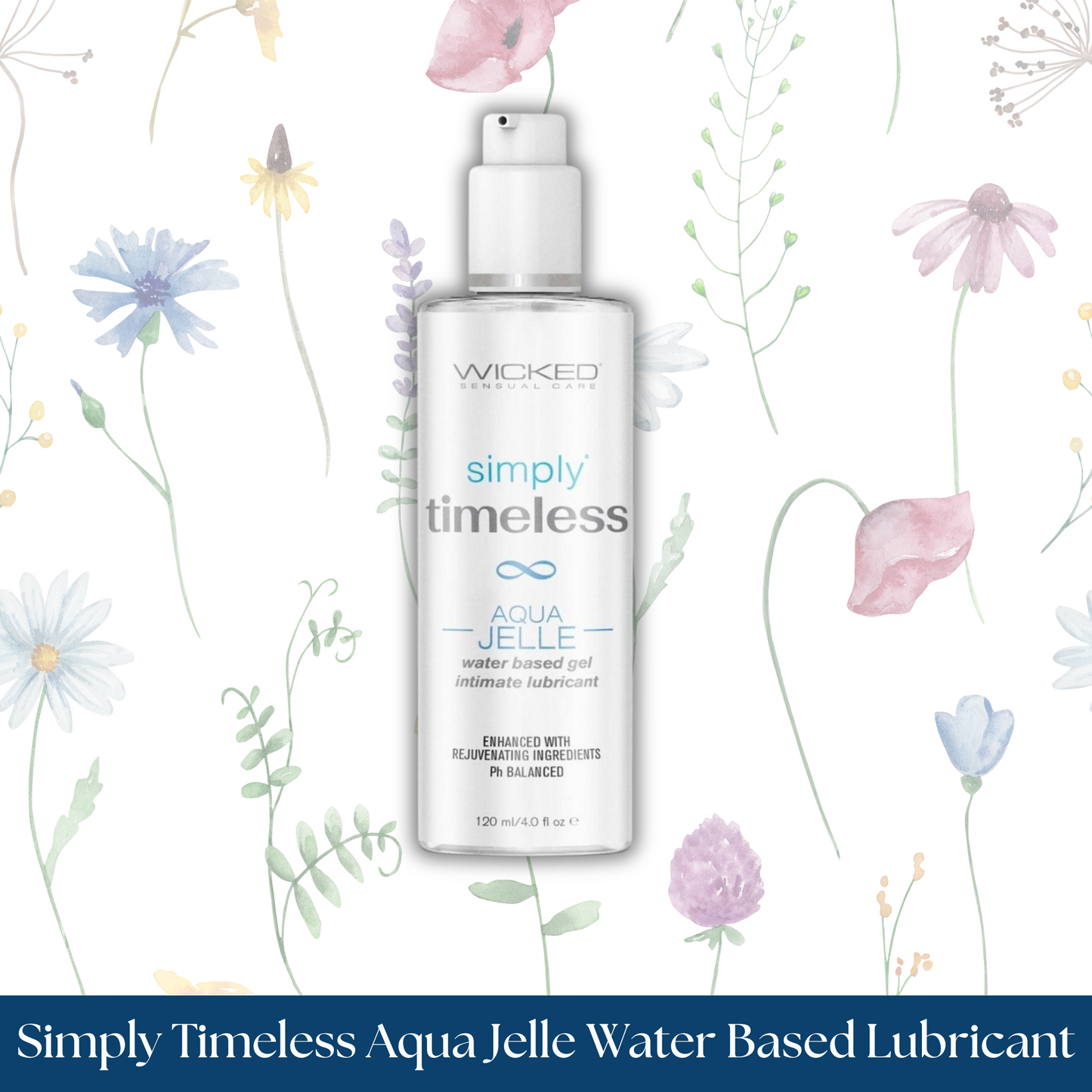 Simply Timeless Aqua Jelle Water Based Lubricant