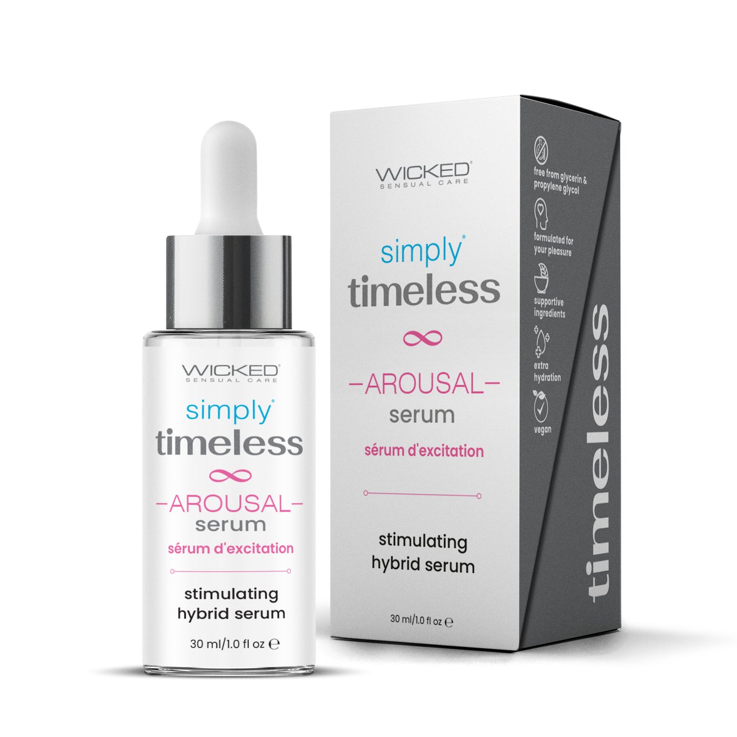 Wicked Simply Timeless Stimulating Hybrid Arousal Serum