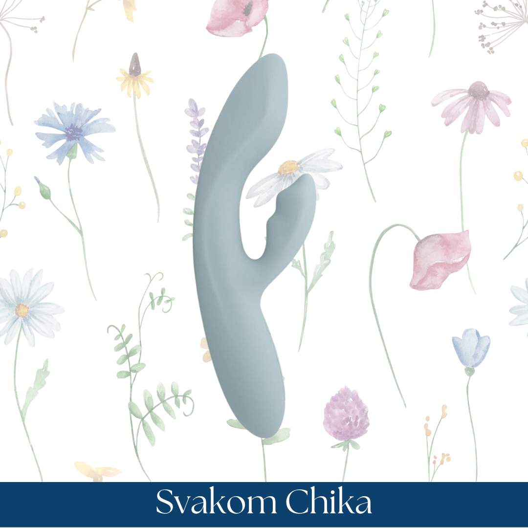 Svakom Chika Rechargeable Silicone App Control Rabbit Vibrator