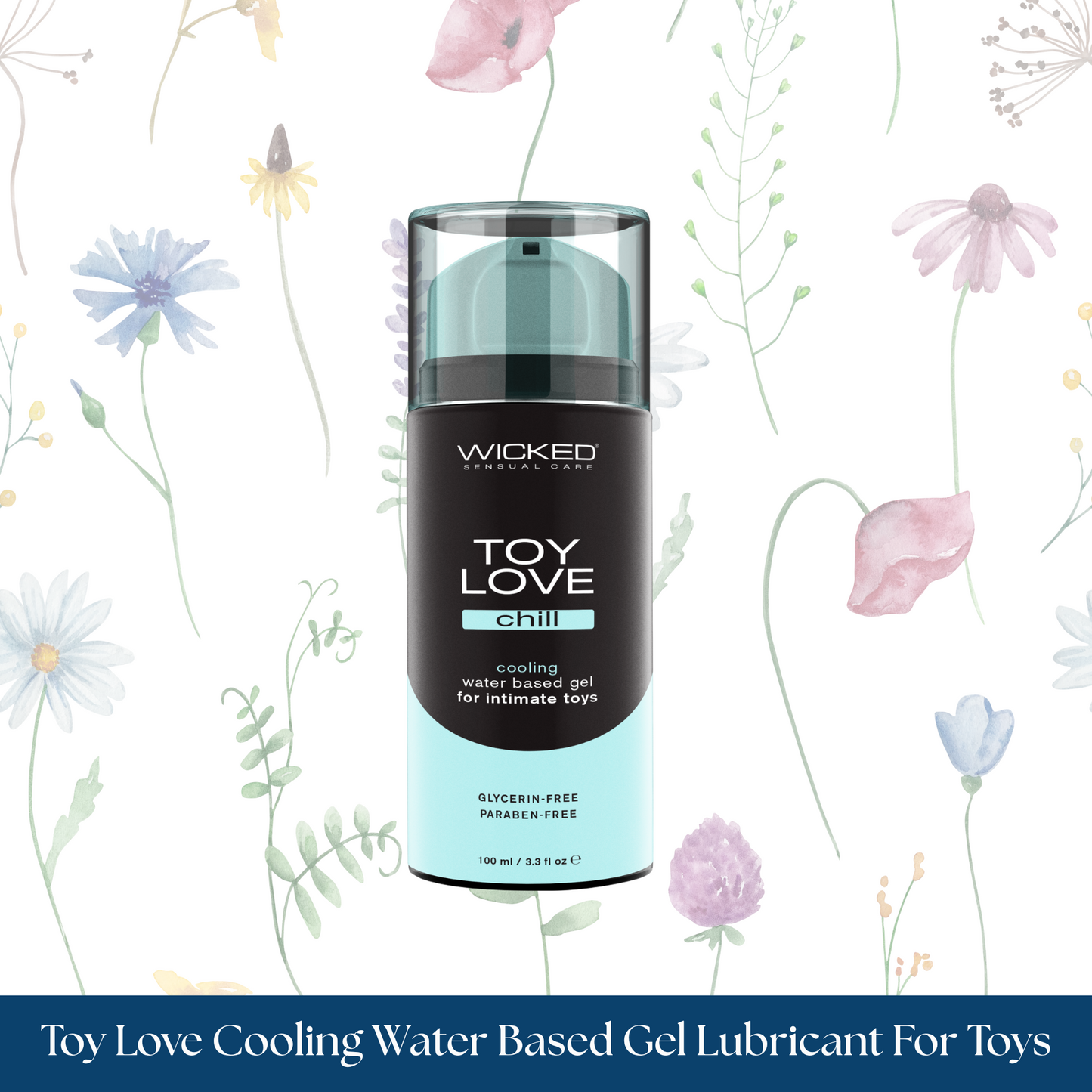 Toy Love Cooling Water Based Gel Lubricant For Toys