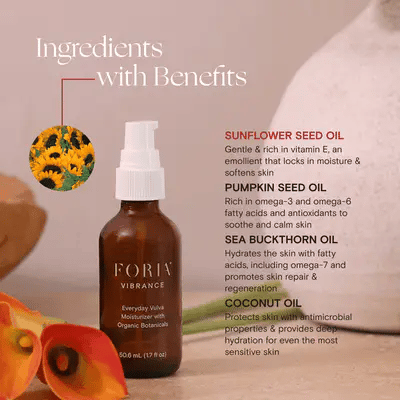 Foria Everyday Hydrating Vulva Moisturizer with Organic Botanicals
