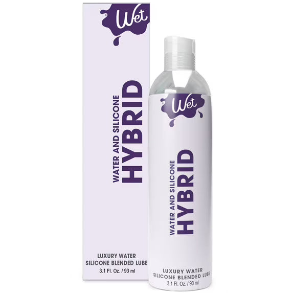 Wet Hybrid Luxury Water / Silicone Blend Based Lubricant
