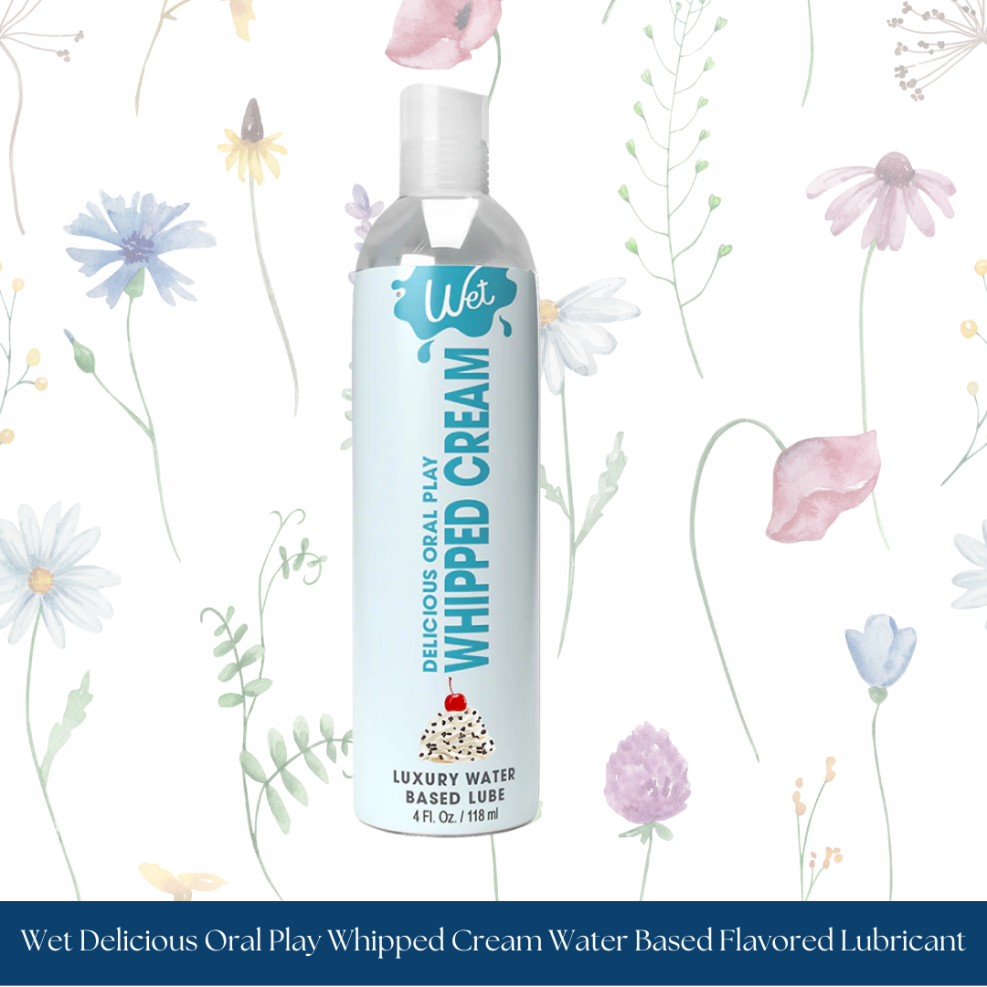 Wet Delicious Oral Play Whipped Cream Water Based Flavored Lubricant