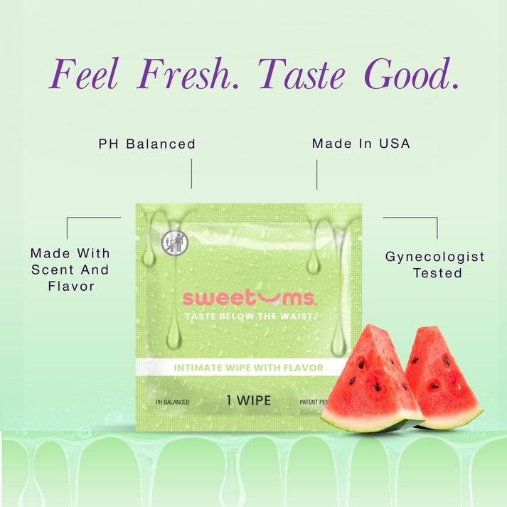Sweetums Flavored Wipes
