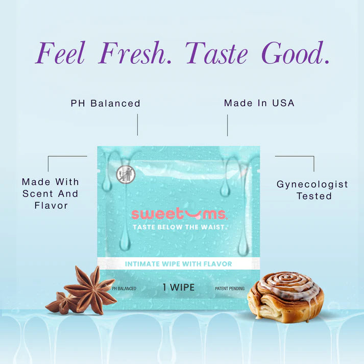 Sweetums Flavored Wipes