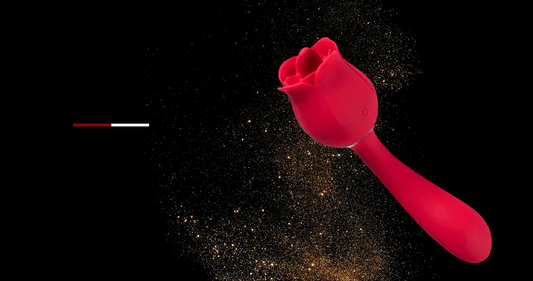 Honey Play Box Rhea The Rose Clit Tongue Licking Vibrator and G-spot Massager