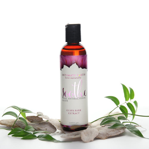 Intimate Earth Soothe Antibacterial Anal Glide Lubricant Guava Bark Extract