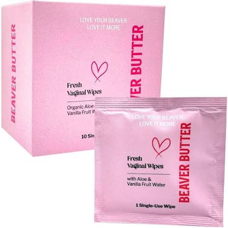 Beaver Butter Fresh Vaginal Wipes