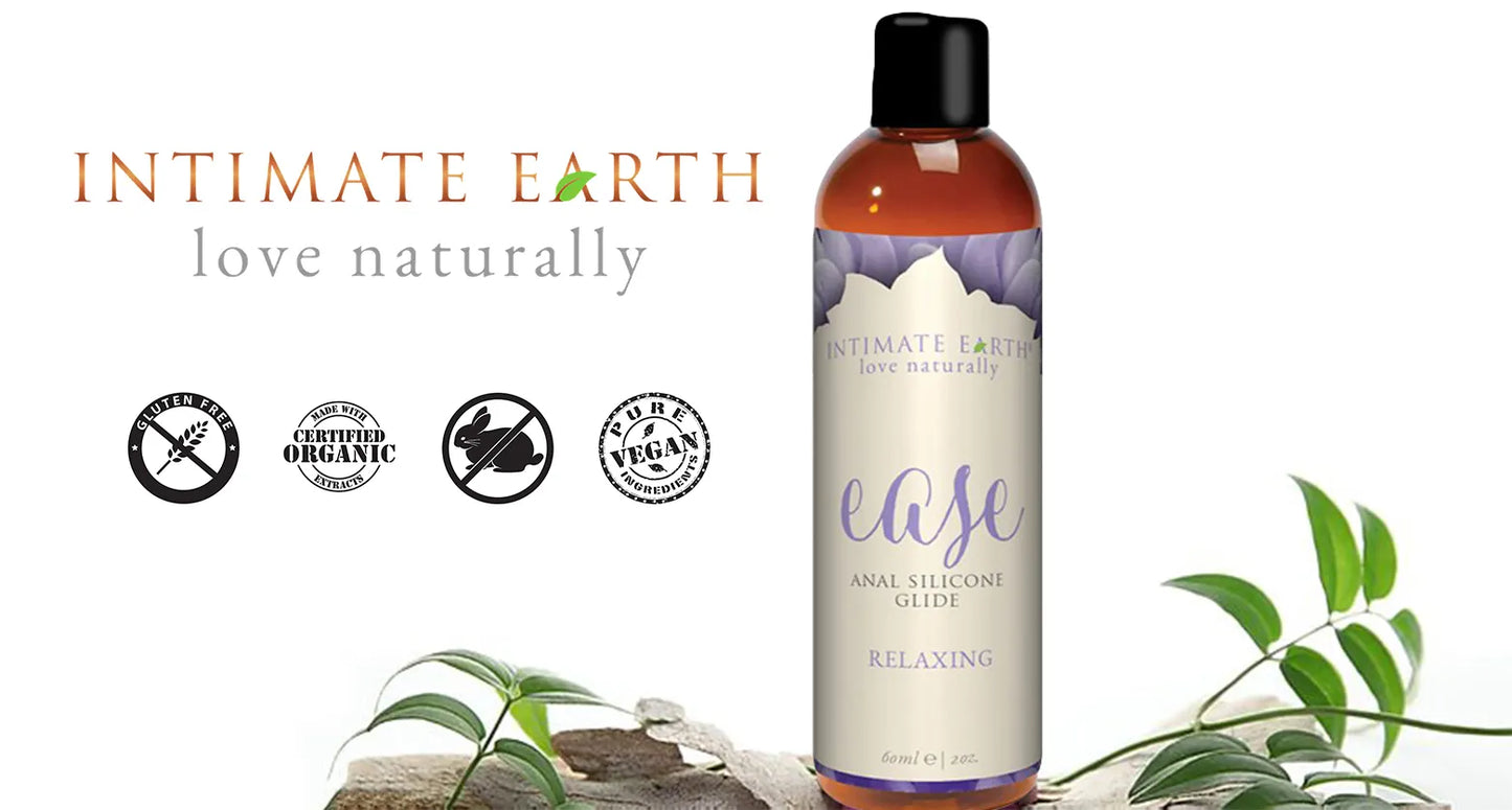 Intimate Earth Ease Relaxing Anal Silicone Glide Lubricant