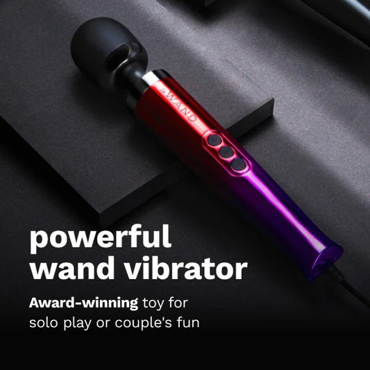 Le Wand Die Cast Plug-In Massager - Ombre