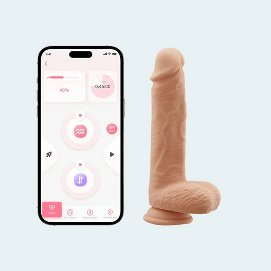 Paxton App Controlled Thrusting Dildo