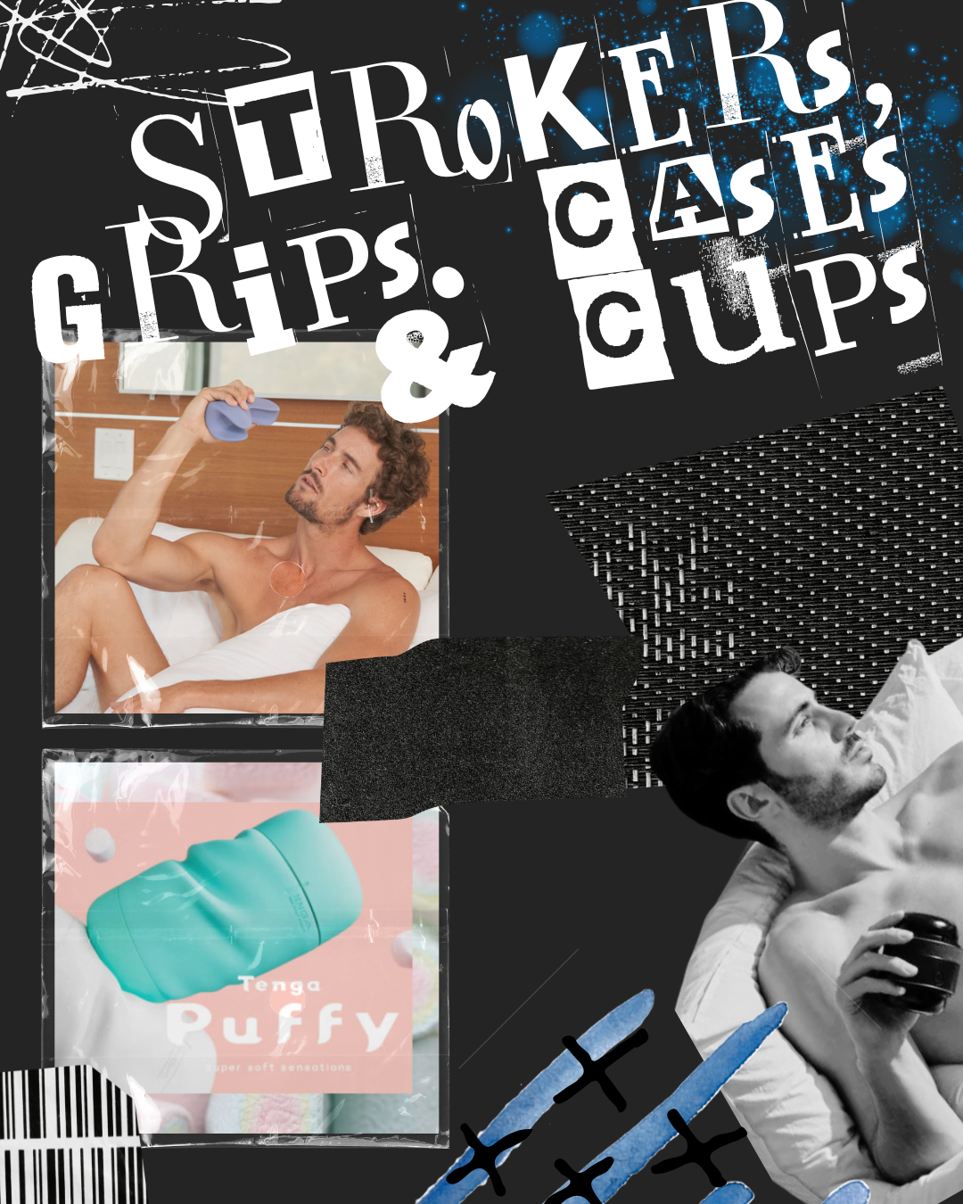 Strokers, Grips. Cases & Cups
