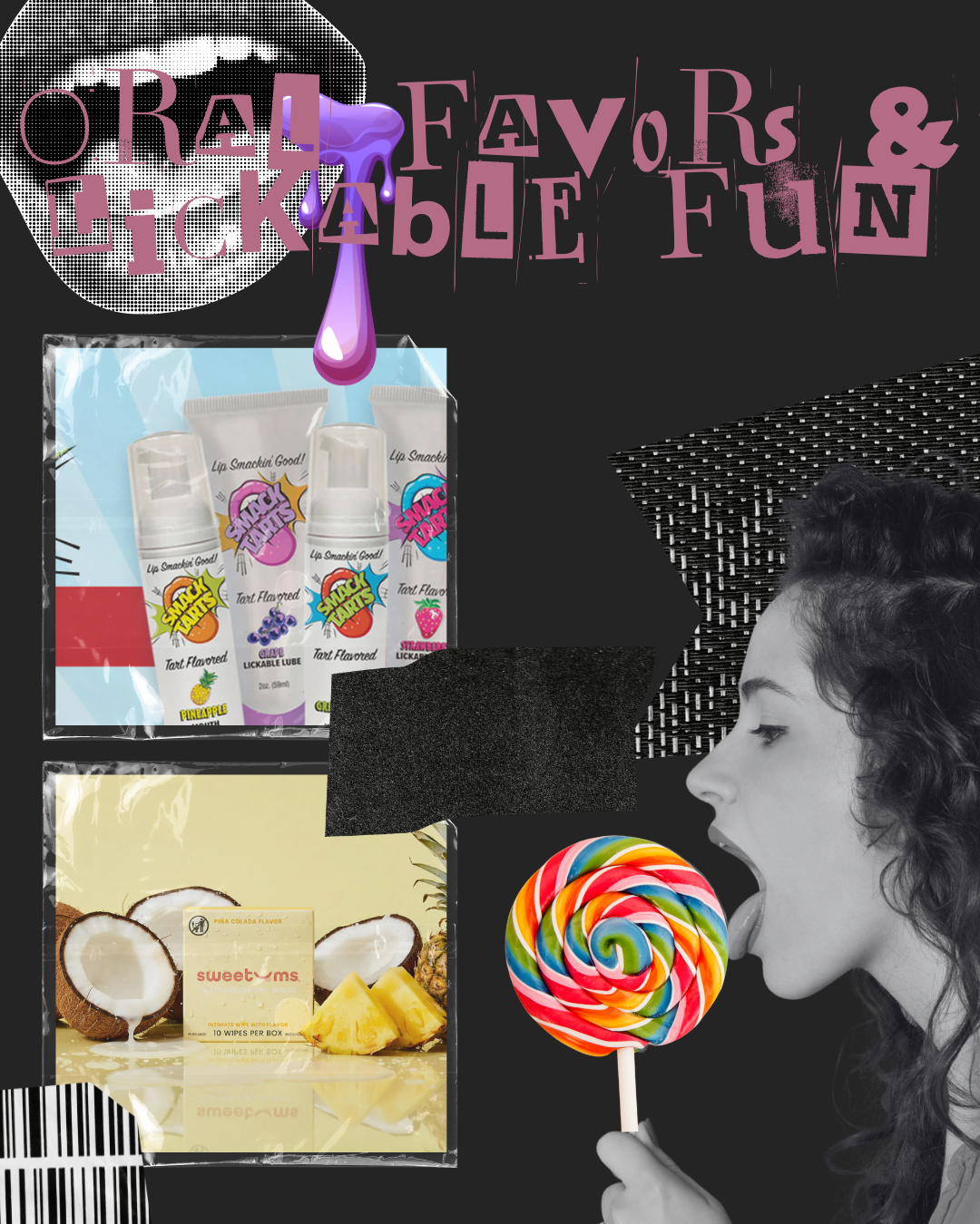 *Oral Favors & Lickable Fun