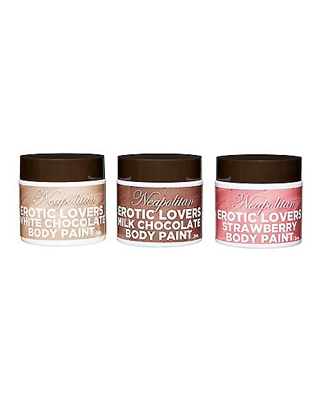Erotic Chocolate Body Paints
