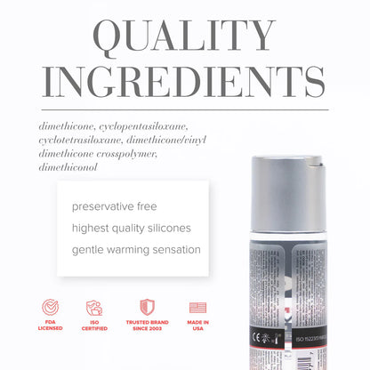 JO Premium Warming Silicone Based Lubricant