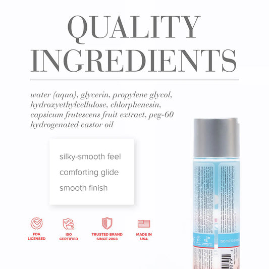 JO H2O Warming Water-Based Lubricant