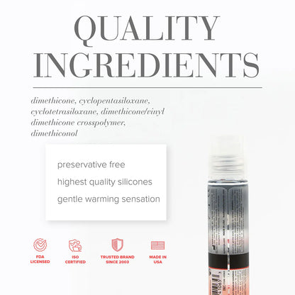 JO Premium Anal Warming Silicone-Based Lubricant