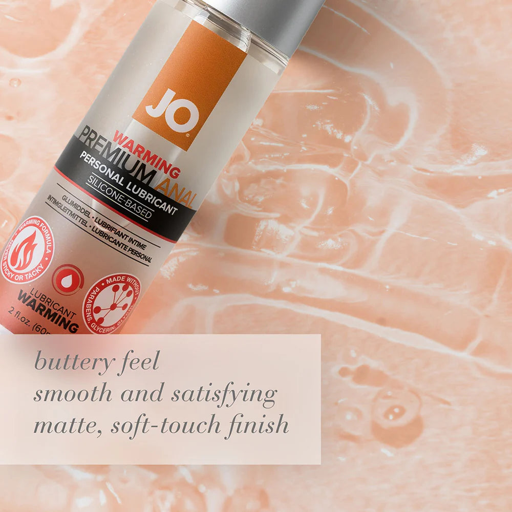 JO Premium Anal Warming Silicone-Based Lubricant