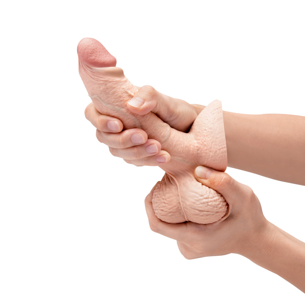 b-Vibe Slipskin Realistic Silicone Dildo 6 in.