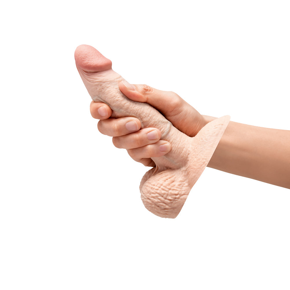 b-Vibe Slipskin Realistic Silicone Dildo 6 in.