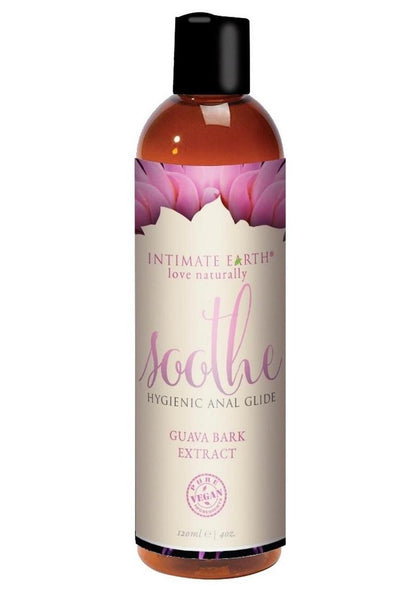 Intimate Earth Soothe Antibacterial Anal Glide Lubricant Guava Bark Extract
