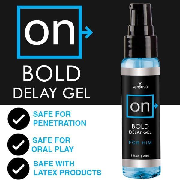 Sensuva Bold Delay Gel
